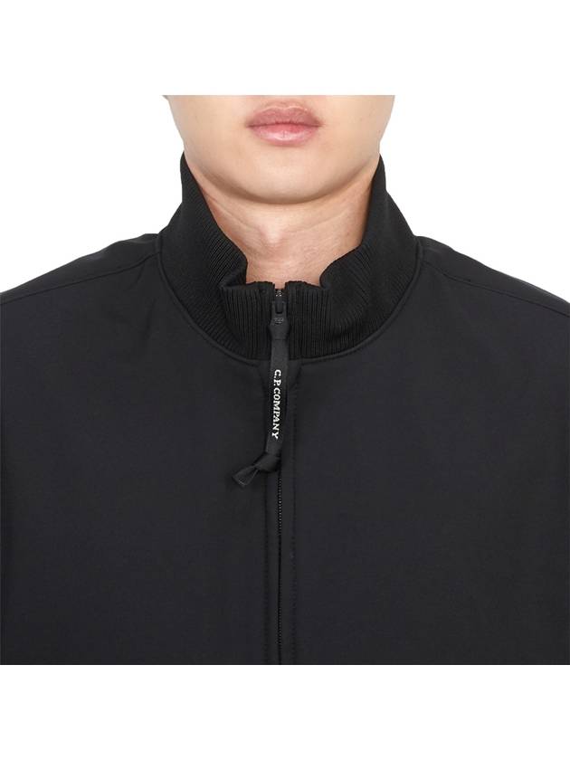 Shell R Bomber Jacket Black - CP COMPANY - BALAAN 7