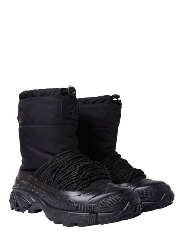 Arthur Puppy Winter Boots Black - BURBERRY - BALAAN 3