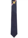 RWB Birds Bee Tie Navy - THOM BROWNE - BALAAN 2