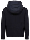 Logo Wool Hood Zipup Navy 9B000 16 M1115 778 - MONCLER - BALAAN 3