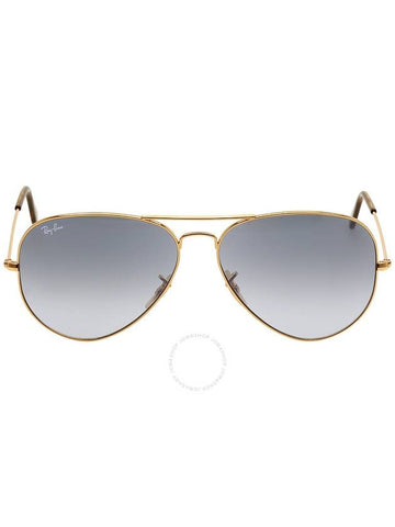 Ray Ban Aviator Havana Grey Gradient Unisex Sunglasses RB3025 181/71 62 - RAY-BAN - BALAAN 1