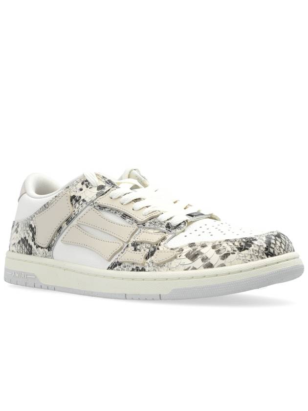 Amiri Sneakers Snake Skel Top, Men's, Cream - AMIRI - BALAAN 4