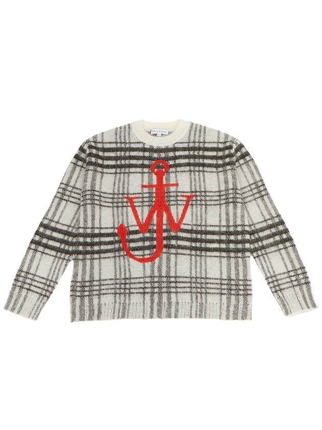 23 fw Tartan Check Wool Blend Jumper KW1006YN0222903 B0030449784 - JW ANDERSON - BALAAN 2