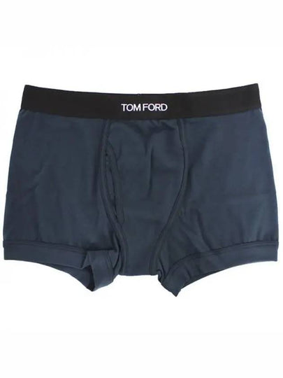 Men's Classic Fit Boxer Briefs Navy - TOM FORD - BALAAN 2