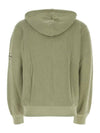 Logo Zip-Up Hoodie Green - HELMUT LANG - BALAAN 3