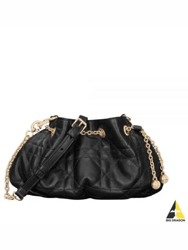 Ammi Small Leather Bucket Bag Black - DIOR - BALAAN 2