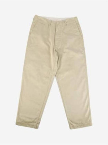 Straight Pants SUCS401KK Khaki - NANAMICA - BALAAN 1