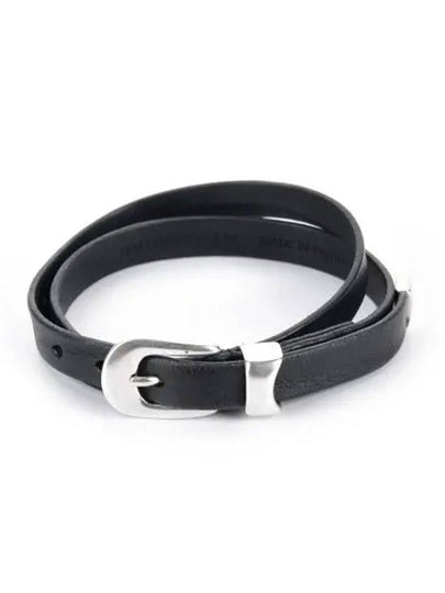 Men's 2cm Leather Belt Black - OUR LEGACY - BALAAN 2