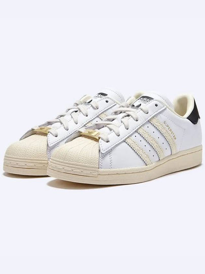 Superstar Leather Low Top Sneakers White - ADIDAS - BALAAN 2