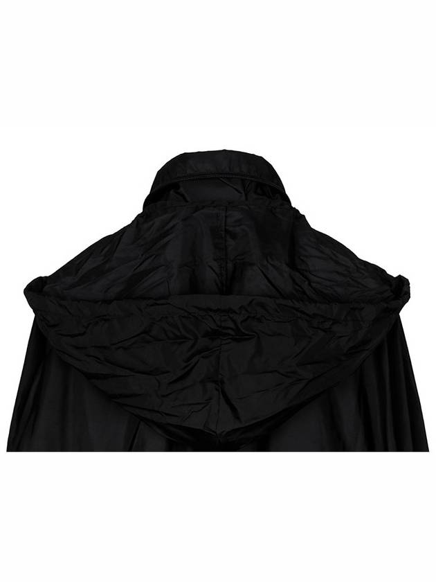 Re-Nylon Raincoat Black - PRADA - BALAAN 4