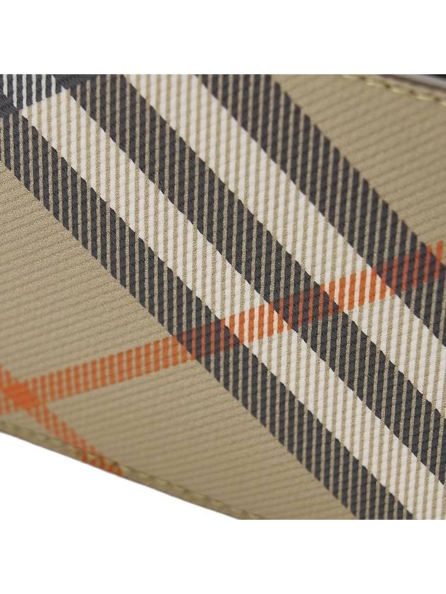 Check Half Wallet Beige - BURBERRY - BALAAN 7