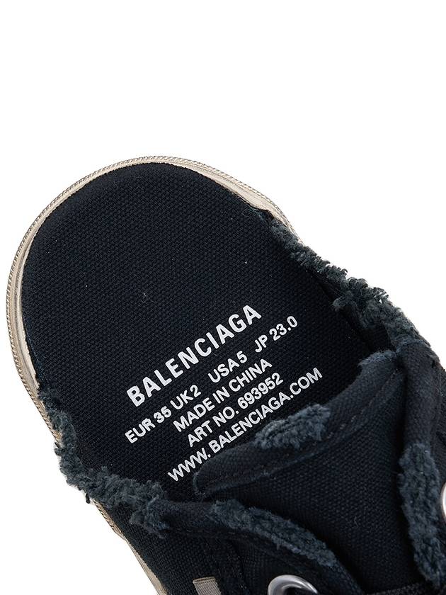 Paris Mule Low Top Sneakers Black - BALENCIAGA - BALAAN 8