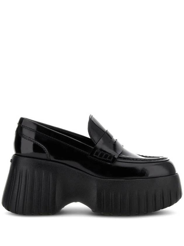 H Stripe Platform Loafers HXW6510FD10AKT - HOGAN - BALAAN 1