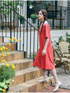 MET lovely summer collar dress red - METAPHER - BALAAN 7