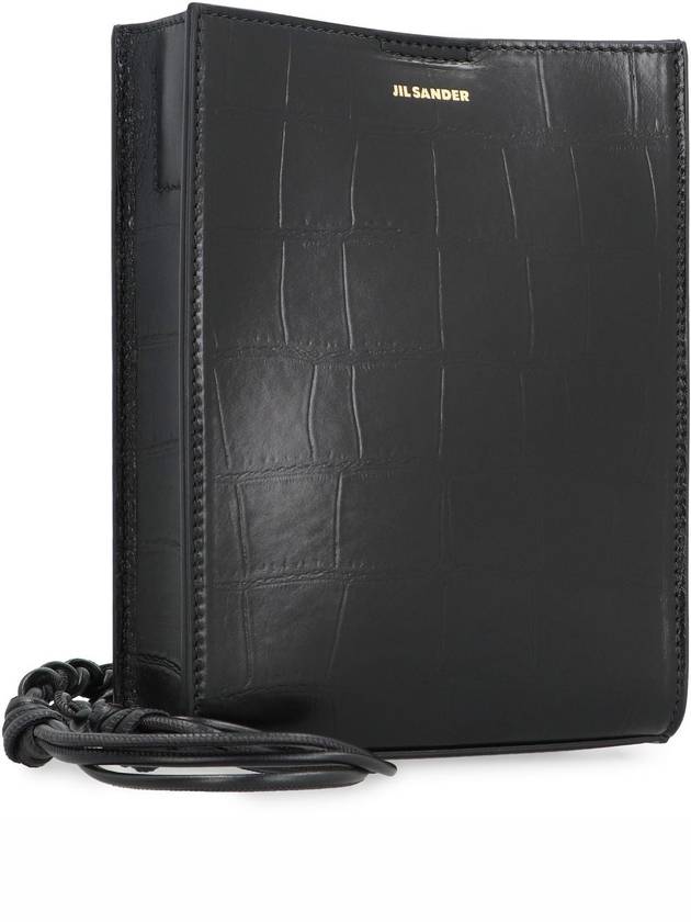 Jil Sander Tangle Leather Crossbody Bag - JIL SANDER - BALAAN 3