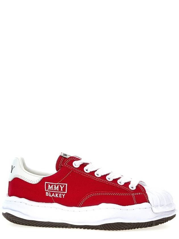 Blakey OG sole canvas low top sneakers red - MAISON MIHARA YASUHIRO - BALAAN 2