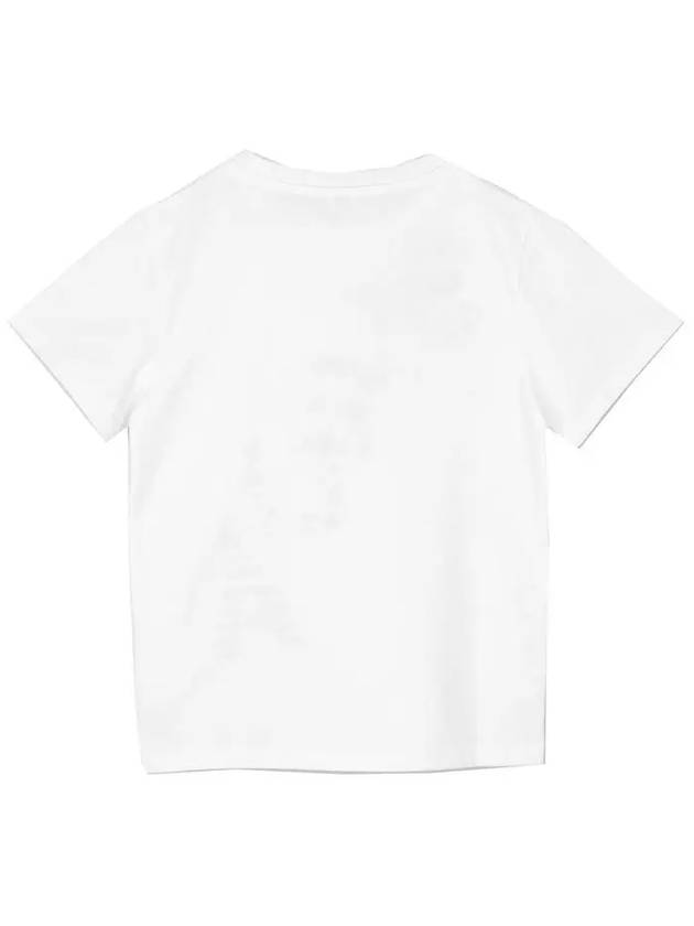 21SS Women's Cheetah Logo TShirt White 602241 SQJ14 9000 - STELLA MCCARTNEY - BALAAN 3