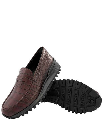 Tods Men's Alber Elbaz Crocodile Print Loafers Brand Size 8.5 US Size 9.5 - TOD'S - BALAAN 2