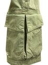 Logo Patch Pocket Banding Bermuda Shorts Sage Green - STONE ISLAND - BALAAN 5