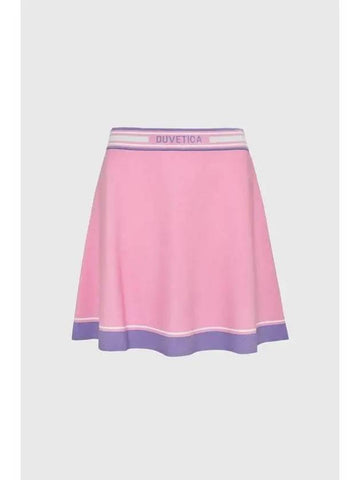 Cremia Pink Women's Skirt Pink 271586 - DUVETICA - BALAAN 1