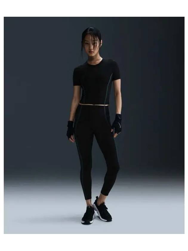 One High-Waisted 7/8 Leggings Black - NIKE - BALAAN 2