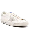 Super Star Suede Leather Low Top Sneaker White - GOLDEN GOOSE - BALAAN 3