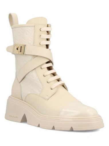 Salvatore Ferragamo Boots White - SALVATORE FERRAGAMO - BALAAN 1