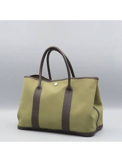 olive tote bag - HERMES - BALAAN 2