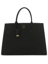 TB Logo Frances Medium Tote Bag Black - BURBERRY - BALAAN 3