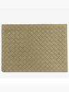 Intrecciato Half-Zip Clutch Bag Beige - BOTTEGA VENETA - BALAAN 2