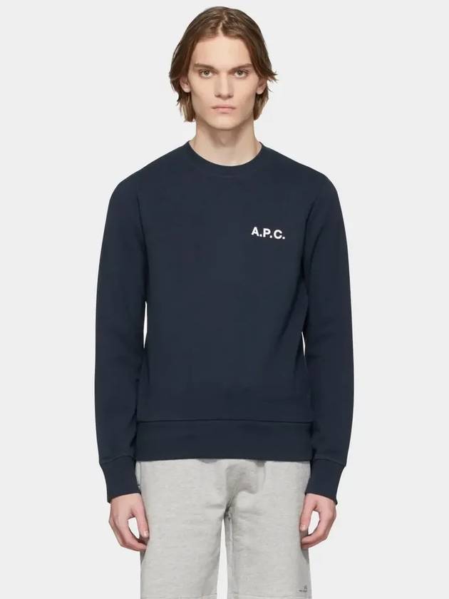 Arliss Sweatshirt Navy - A.P.C. - BALAAN 5