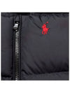 Men's Hooded Down Padded Black - POLO RALPH LAUREN - BALAAN 5