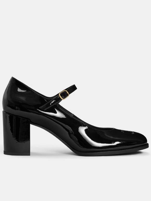 Lily Perforated Triomphe Babies Pumps Black - CELINE - BALAAN 2