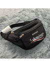 Explorer Logo Print Belt Bag Black - BALENCIAGA - BALAAN 3