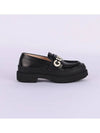 Leather Loafers Black - GUCCI - BALAAN 3