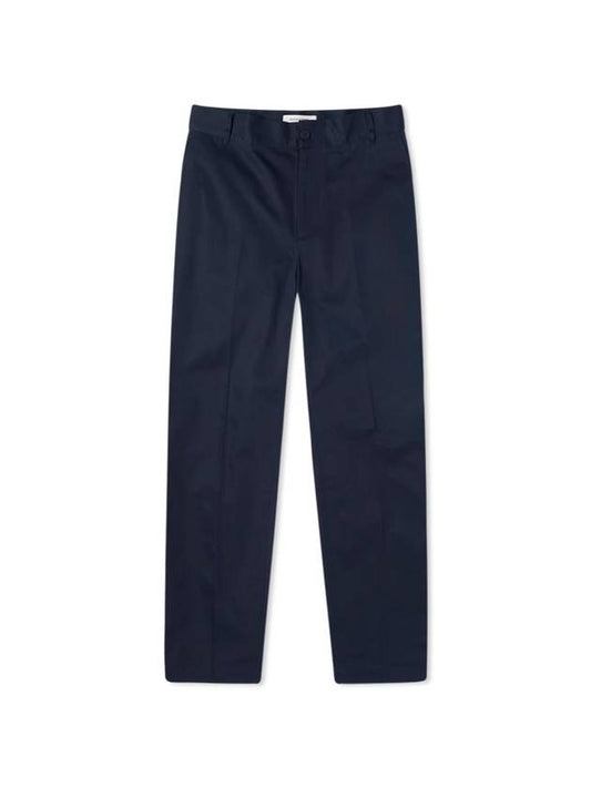 Handwriting Straight Pants Navy - MAISON KITSUNE - BALAAN 1