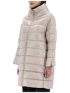 MATILDE high neck overfit down coat long padding PI1283DIC 1985 - HERNO - BALAAN 3