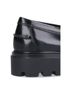 T Timeless Leather Loafers Black - TOD'S - BALAAN 5