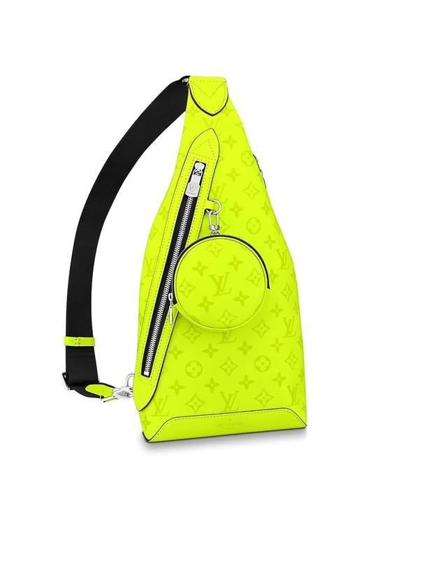 Duo Sling Bag Neon Yellow - LOUIS VUITTON - BALAAN 1