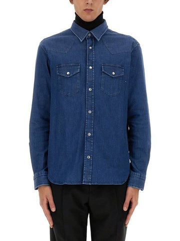 Tom Ford Denim Shirt - TOM FORD - BALAAN 1