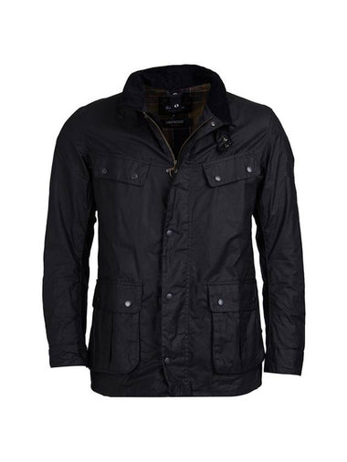 International Duke Wax Jacket Black - BARBOUR - BALAAN 1