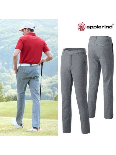 Powder seersucker men s golf pants HFRMPT03 - APPLERIND - BALAAN 1