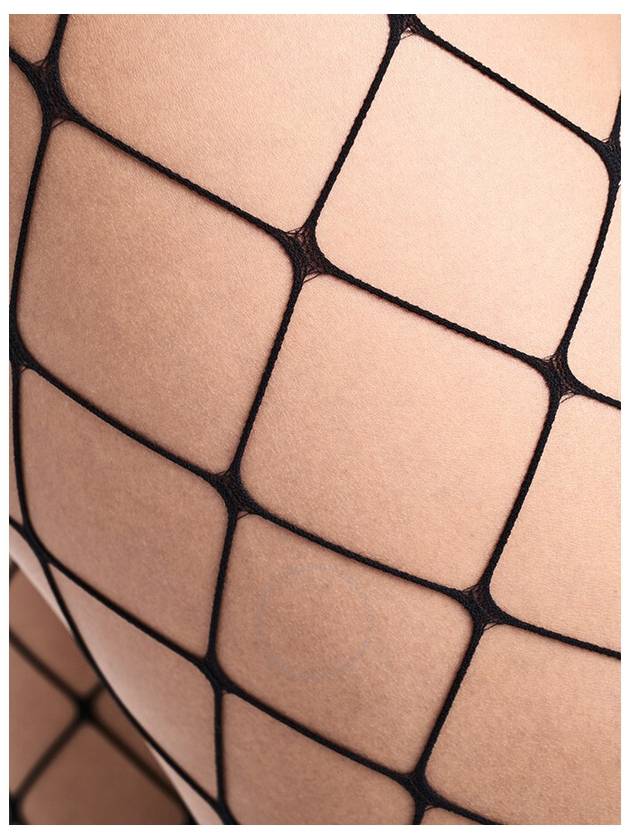 Wolford Black Sixties Fishnets Tights Set of 3, Size Medium - WOLFORD - BALAAN 3