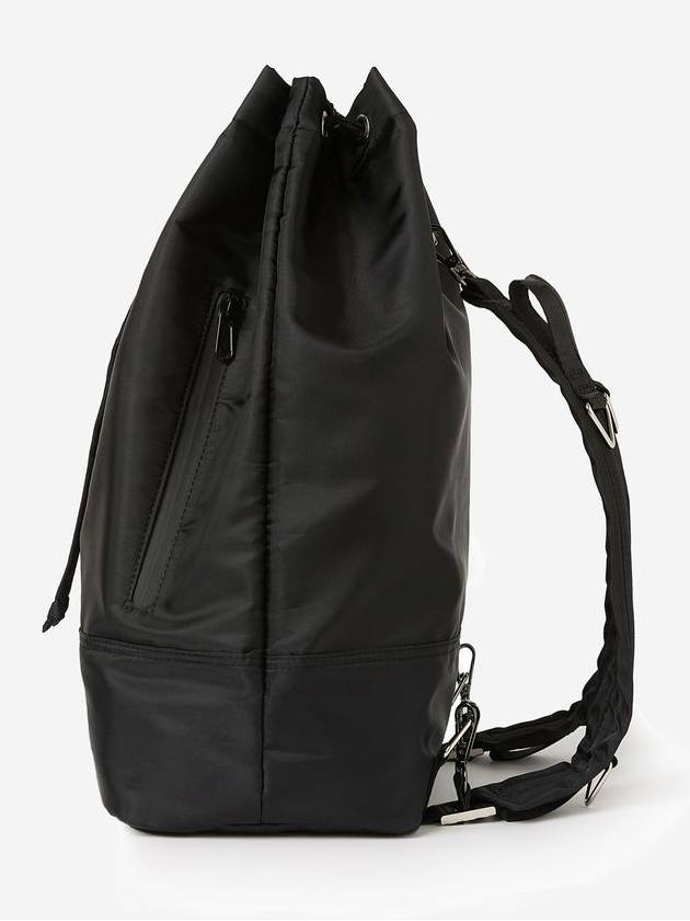 Delia String Nylon Backpack Black - MINOC - BALAAN 4