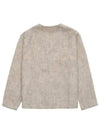 V-neck mohair cardigan beige - OUR LEGACY - BALAAN 3