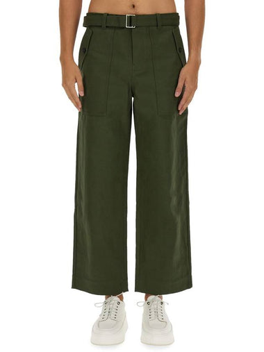 TWILL PANTS - MAISON KITSUNE - BALAAN 1