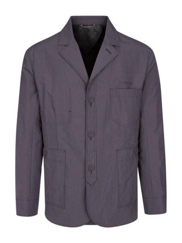 Workwear Technical Ripstop Jacket Anthracite Grey - DIOR - BALAAN 1