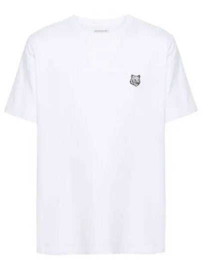 Bold Fox Head Patch Comfort Short Slevee T-Shirt White - MAISON KITSUNE - BALAAN 2