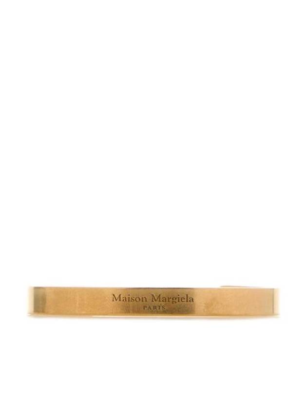 Engraved Logo Cuff Bracelet Gold - MAISON MARGIELA - BALAAN 2