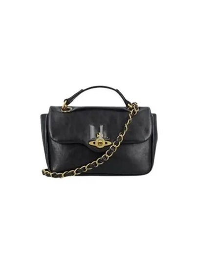 Anita Chain Shoulder Bag Black - VIVIENNE WESTWOOD - BALAAN 2